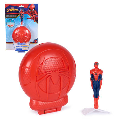SwimWays Marvel Spider-Man Dive N’ Surprise, Swimming Pool Accessories & Kids Pool Toys, Pool Party Supplies, Marvel Toys for Kids Ages 5 & Up