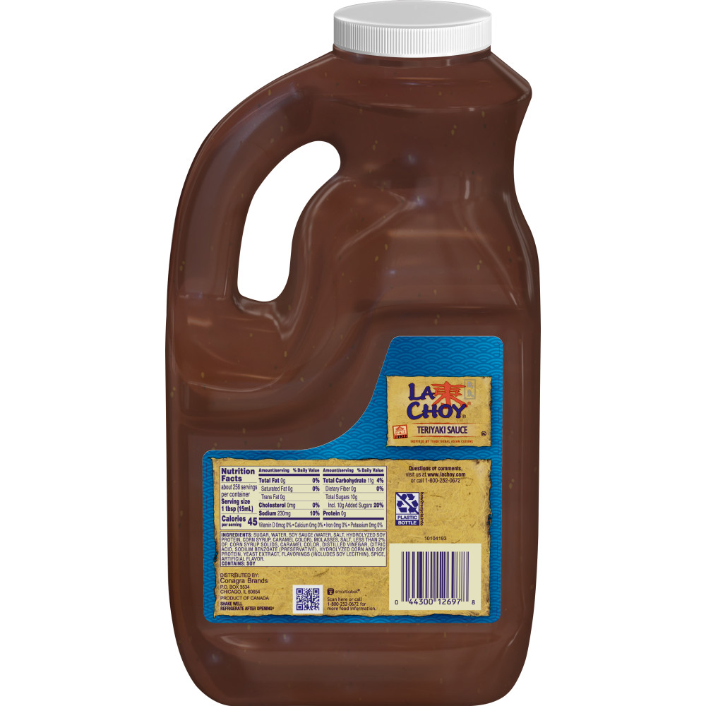 LA CHOY Teriyaki Sauce 4/1 GAL Conagra Foodservice