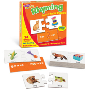 Rhyming Fun-to-Know&reg; Puzzles