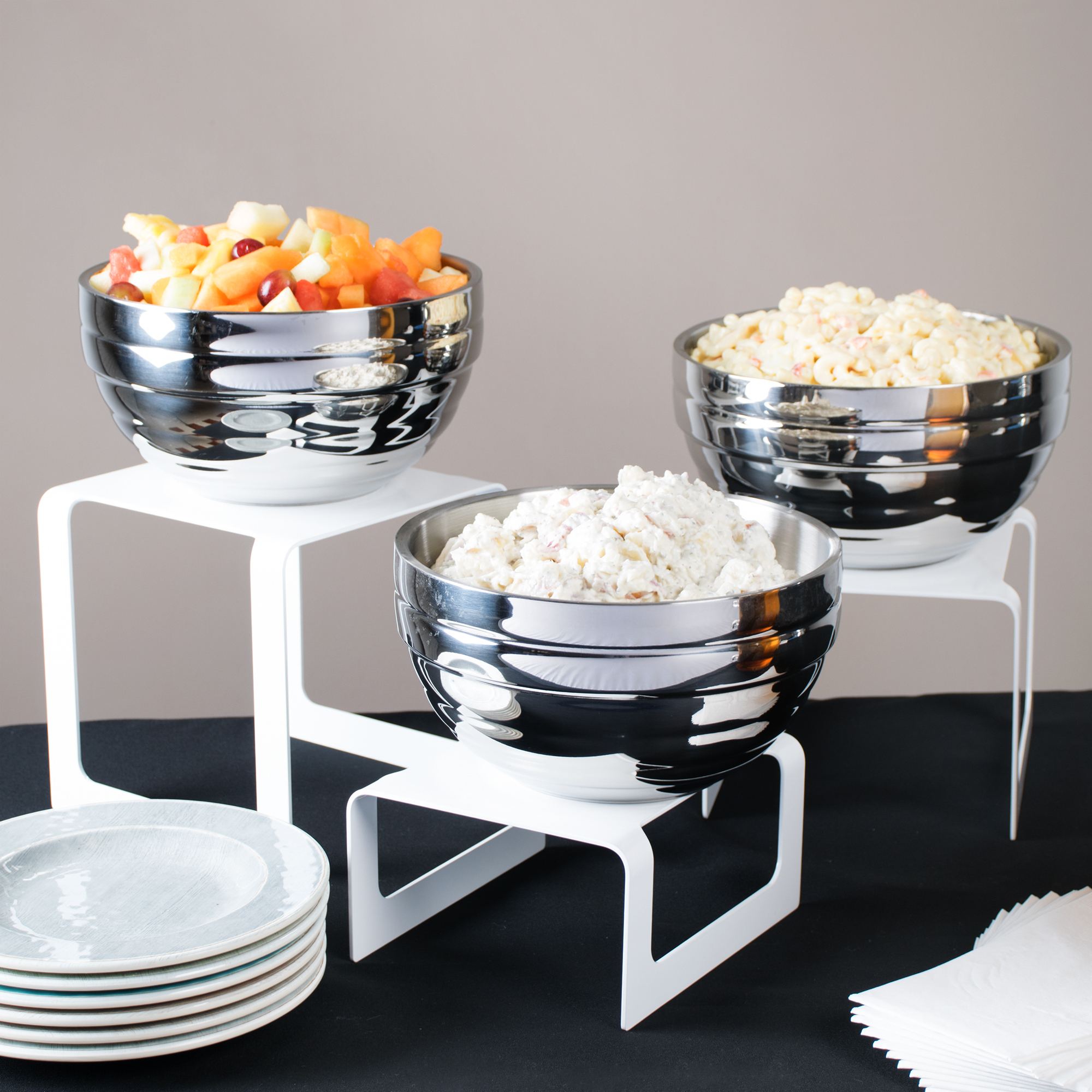 Square Bent Buffet Riser Sets Vollrath Foodservice