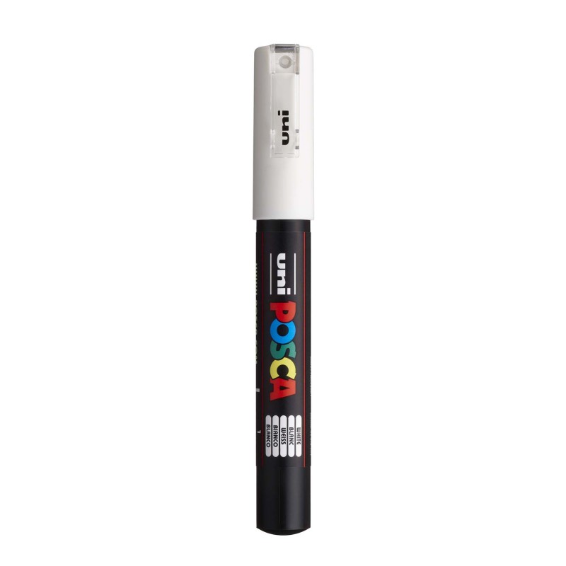 PC-1M Paint Marker, Extra Fine Bullet Tip (0.7-1.0 mm), White