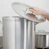 13 9/16-inch Wear-Ever® flat aluminum cover with dipped handle