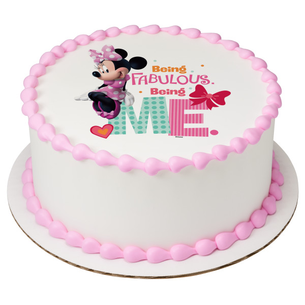 Minnie Being Me Edible Image | DecoPac