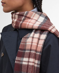 Vintage Winter Plaid Scarf 