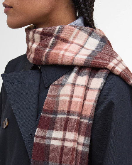 Vintage Winter Plaid Scarf