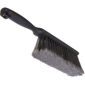 Carlisle, Flo-Pac, 8in, Counter/Bench Brush, Plastic Bristles, Gray