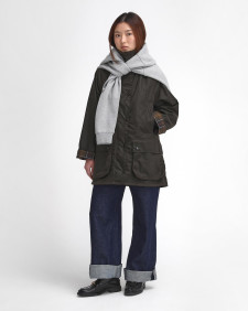 Women's Spey Waxed Jacket Olive-Classic