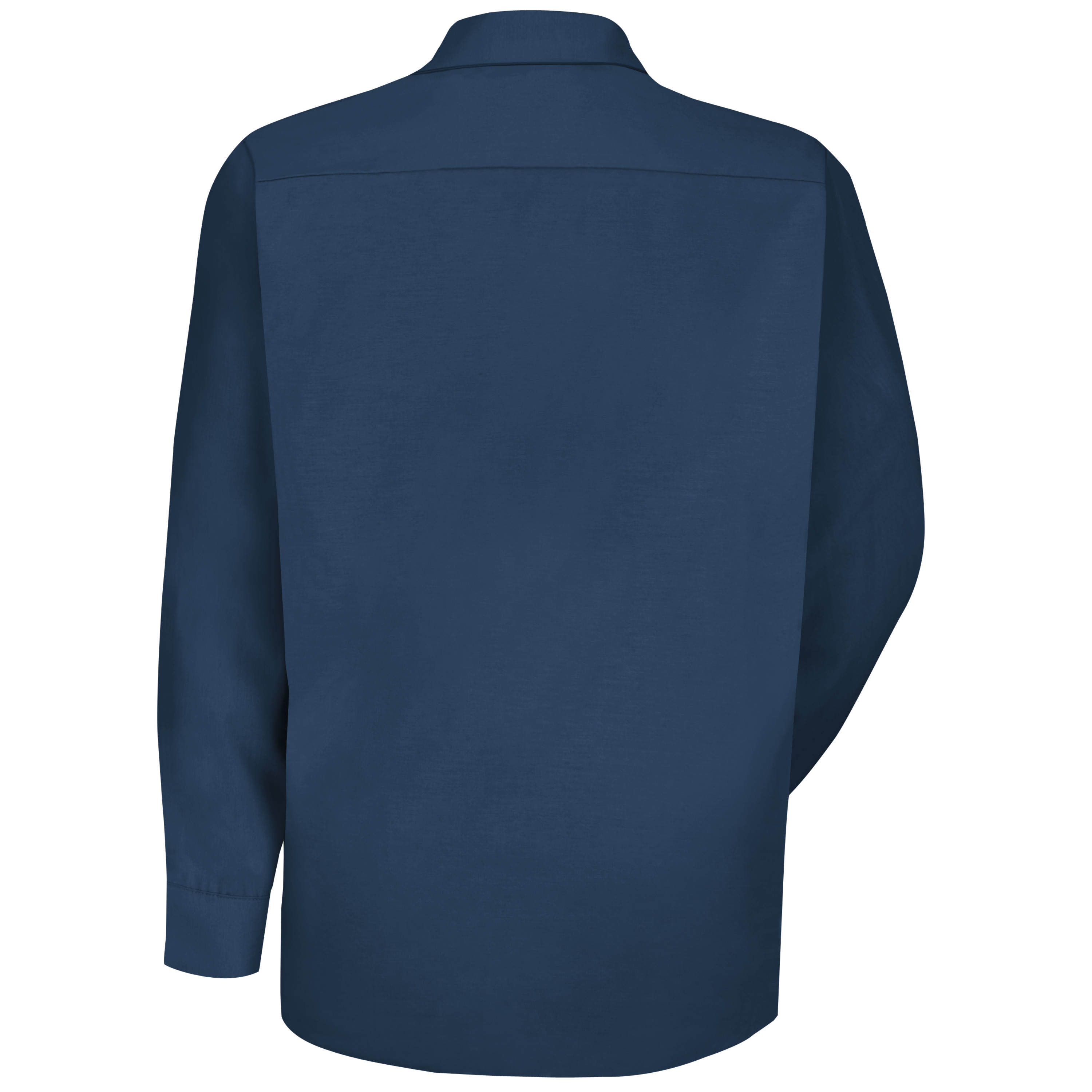 Red Kap Men's Long Sleeve Specialized Pocketless Work Shirt - Picture 9 of 11