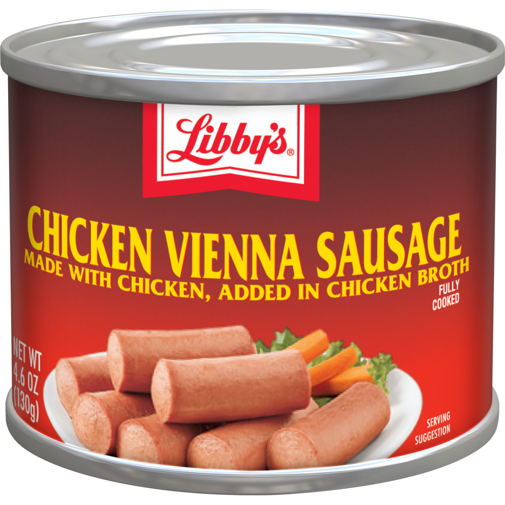 LIBBY'S CHICKEN VIENNA SAUSAGE 4.6 OZ Conagra Foodservice