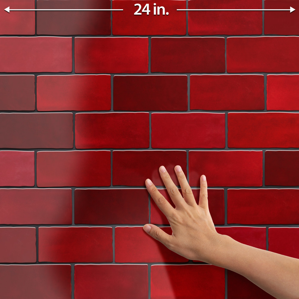 Viva Volcan 3 in. x 6 in. Ceramic Wall Tile