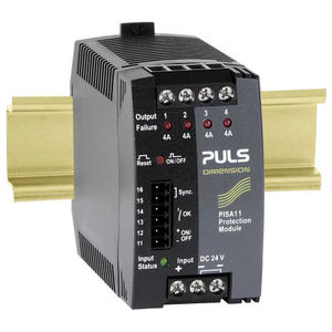 DC/DC Converter, DIN-Rail Mount, 16A, 24V, 75 H x 45 W x 91 D mm
