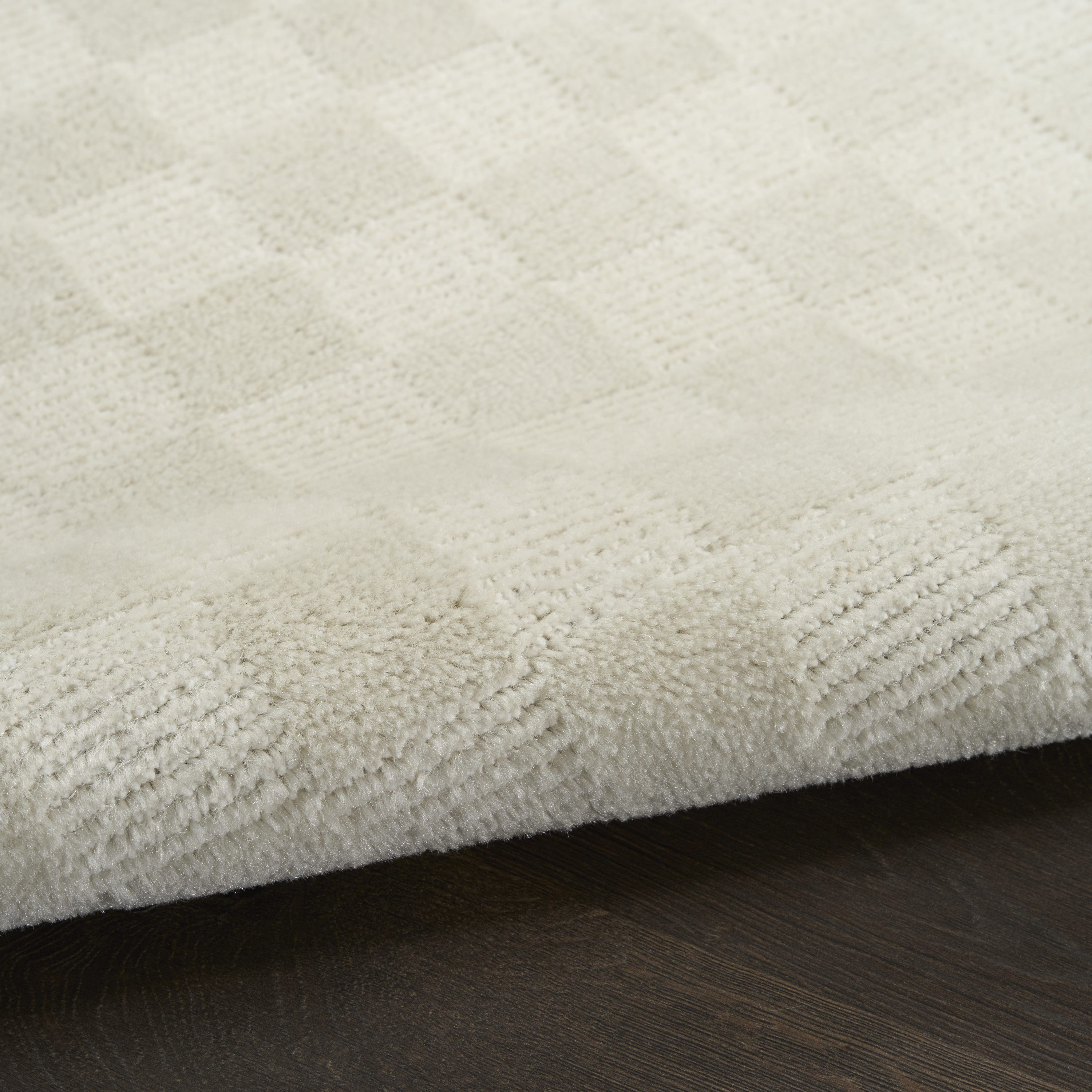 Nourison Serenity Home 9' x 12' Ivory Modern Indoor Rug