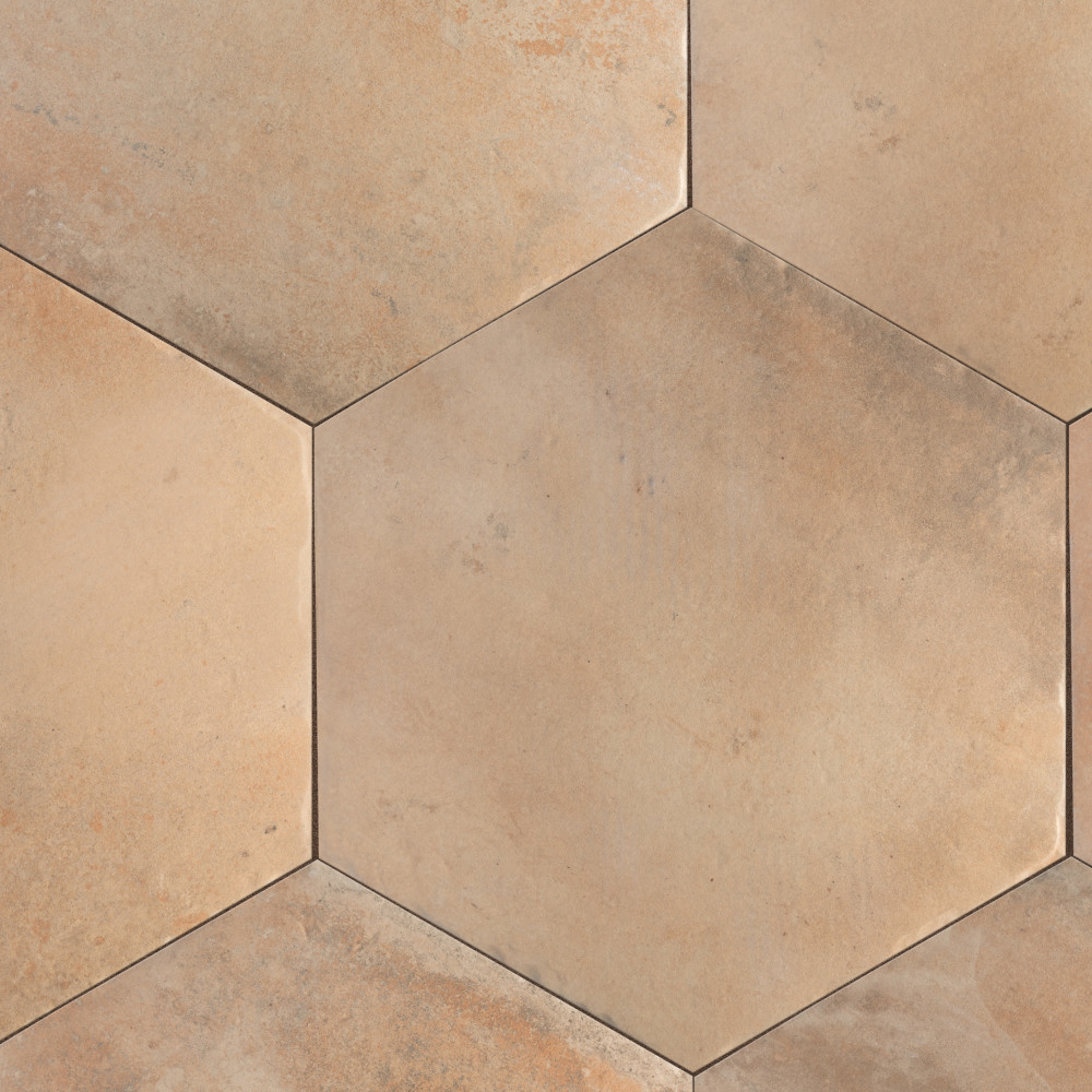 Americana Boston Hex East 14-1/8 in. x 16-1/4 in. Porcelain Floor and Wall Tile