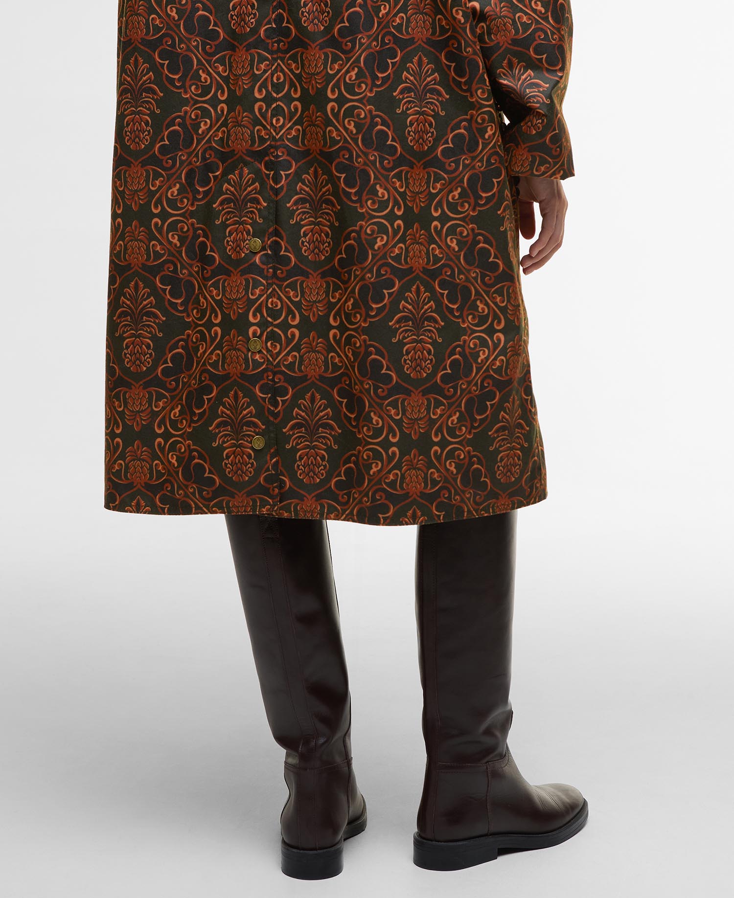 Barbour FARM Rio Luana Waxed Jacket image number 5