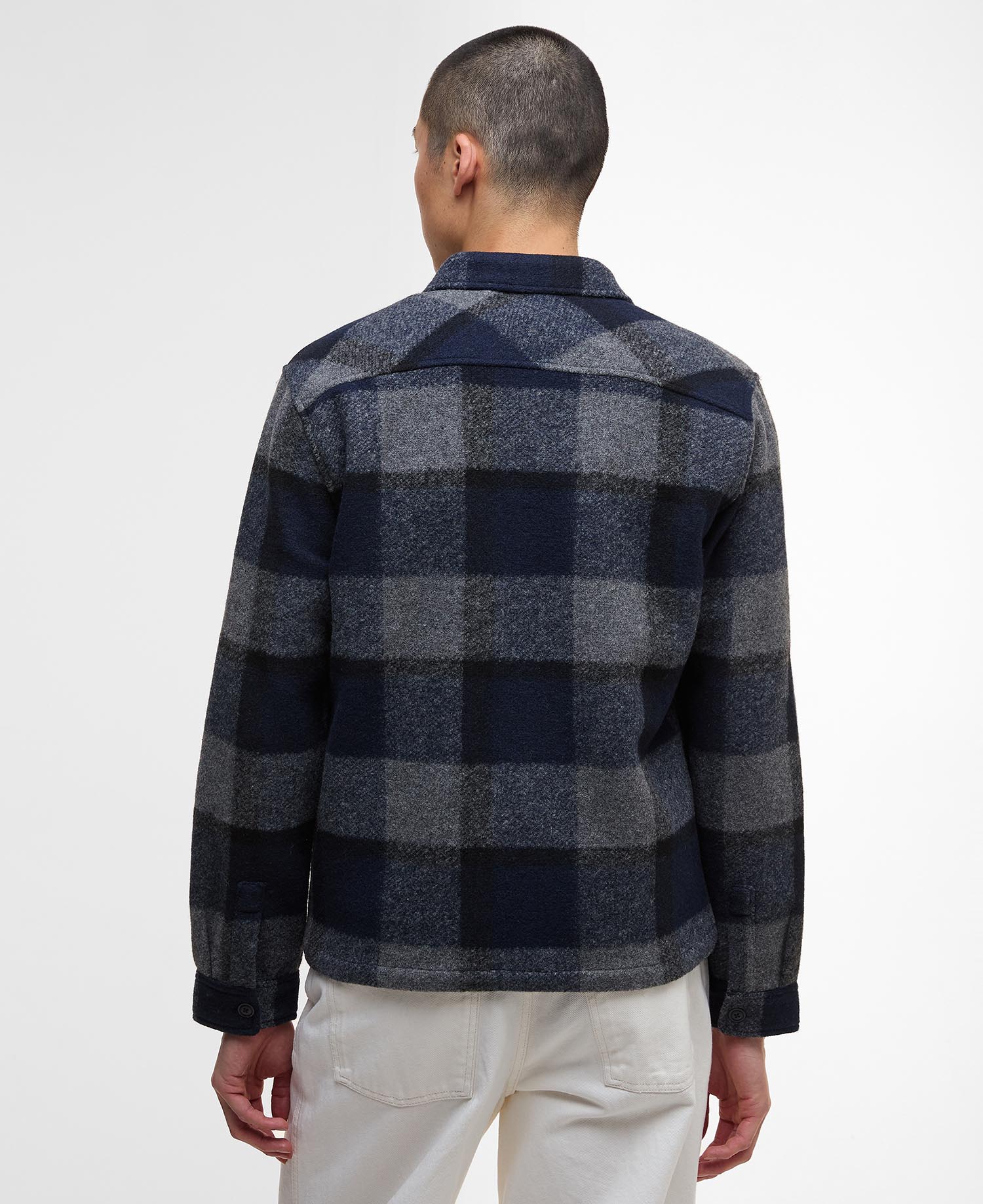 Overshirt in pile e tartan Hailwood image number 2