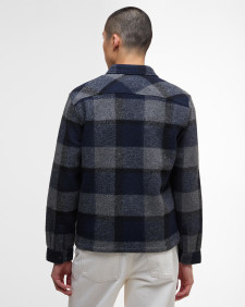 Overshirt Hailwood Tartan Fleece Navy