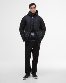 Wachsjacke Oakdale Black
