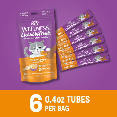 The benifts of Wellness Lickable Treats Chicken