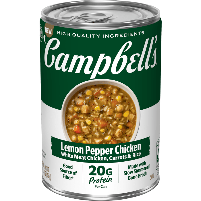 Lemon Pepper Chicken Soup
