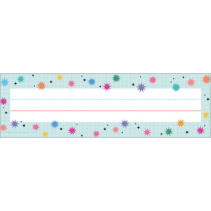 Retro Remix Name Plates, Pack of 36