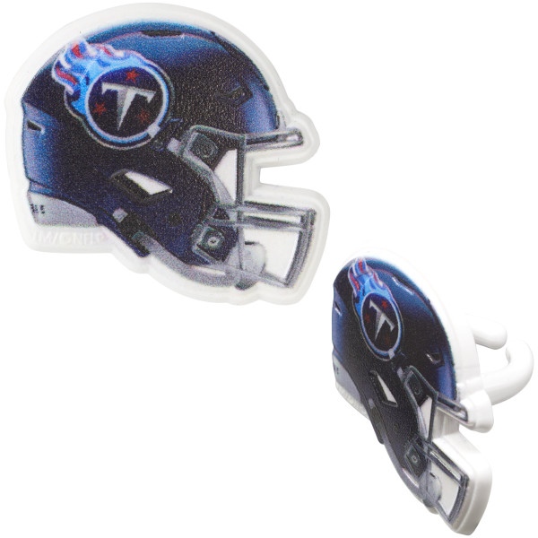 NFL Team Helmet Cupcake Rings