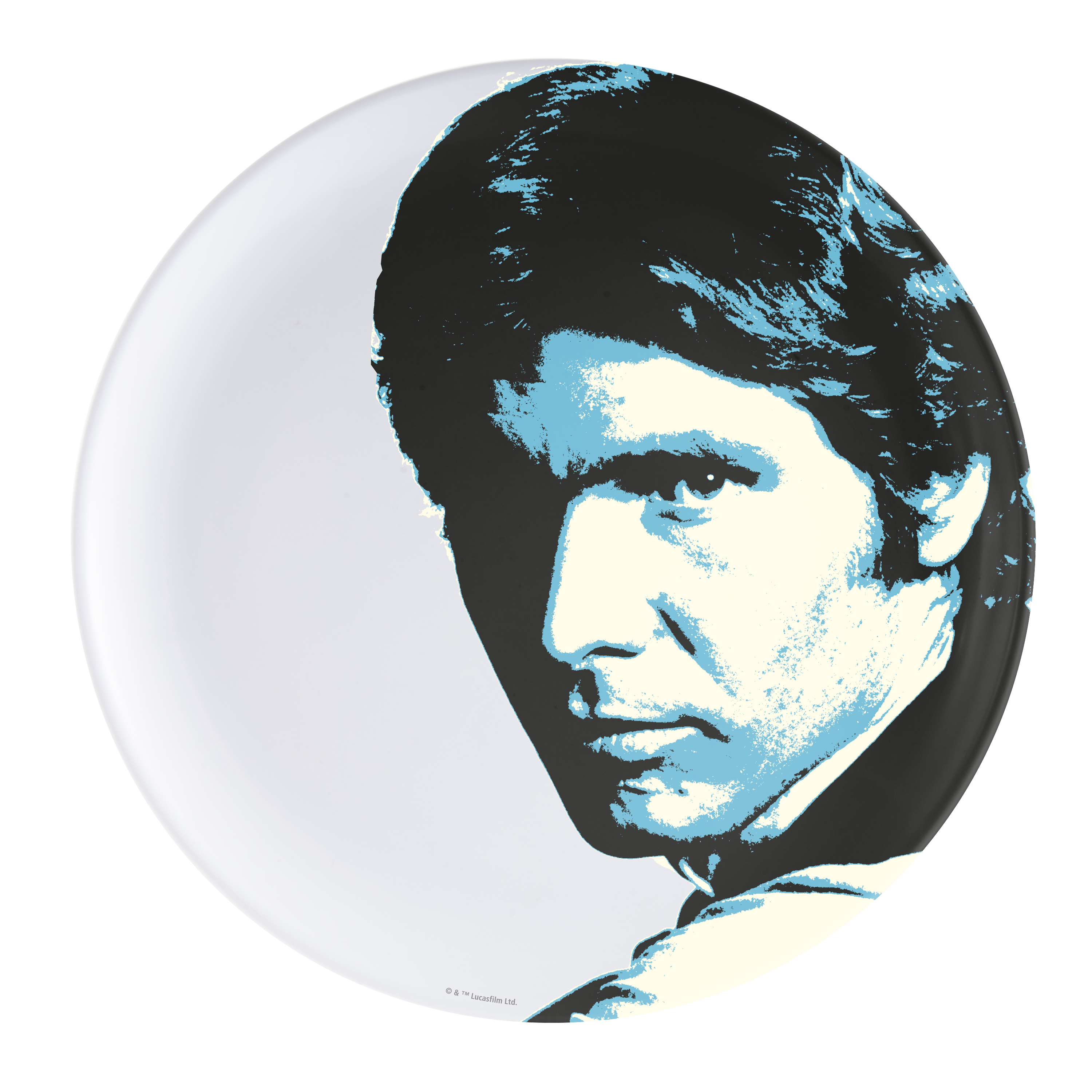 Star Wars Kids Plate, Han Solo slideshow image 1 Star Wars Kids Plate, Han Solo slideshow image 1