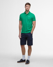 Active Short-Sleeved Polo Shirt Hedge Green