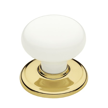Classic Series White Wardrobe Knob