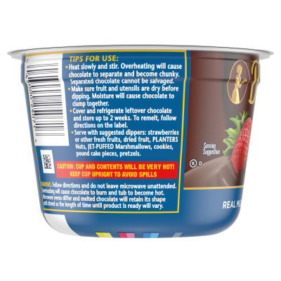 Baker's Real Milk Dipping Chocolate, 7 oz Cup