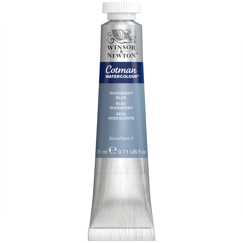 Cotman Watercolor Paint, 21 mL Tube, Iridescent Blue