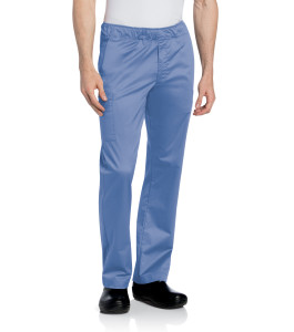 Landau Essentials 5 Pocket Cargo Scrub Pants for Men: Relaxed Fit , Straight Leg Medical Scrubs 2012-Landau