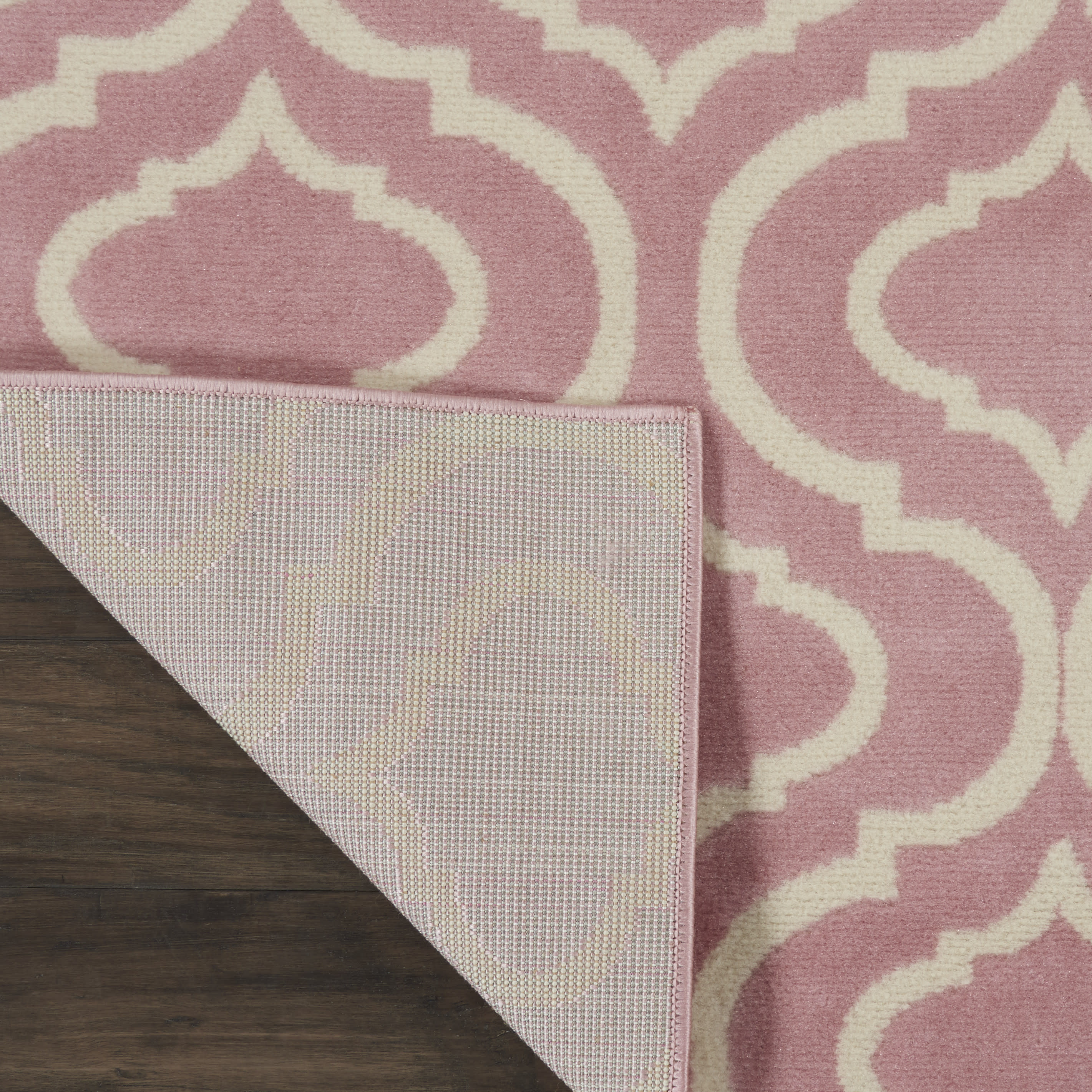 Nourison Jubilant 7'10" x 9'10" Pink Contemporary Indoor Rug