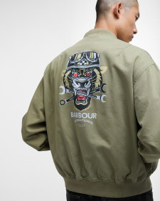 Arnfield Bomber Jacket Bleached Olive