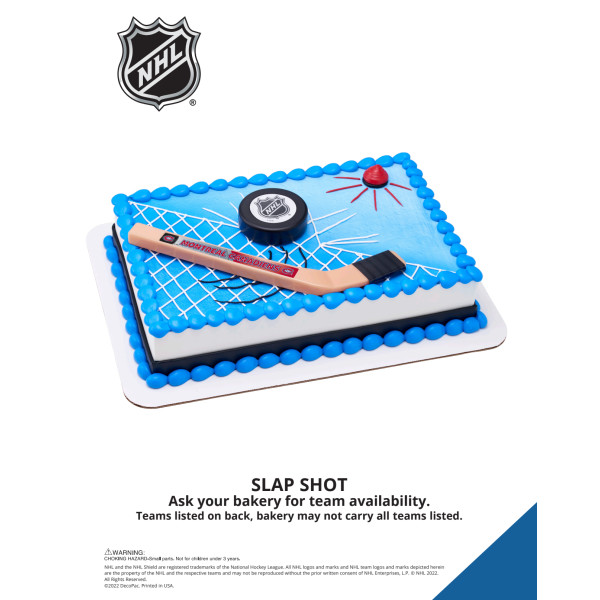 NHL® Slap Shot The Magic of Cakes® Icing Only Page