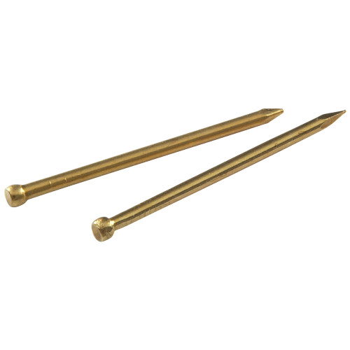 Solid Brass Wire Brads 3/4