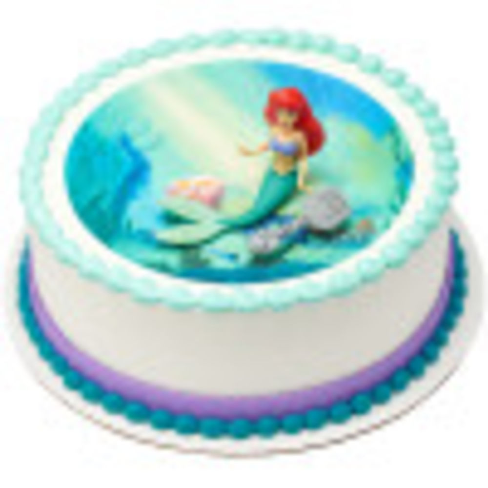 Image Cake Disney Princess Ariel Colors of the Sea