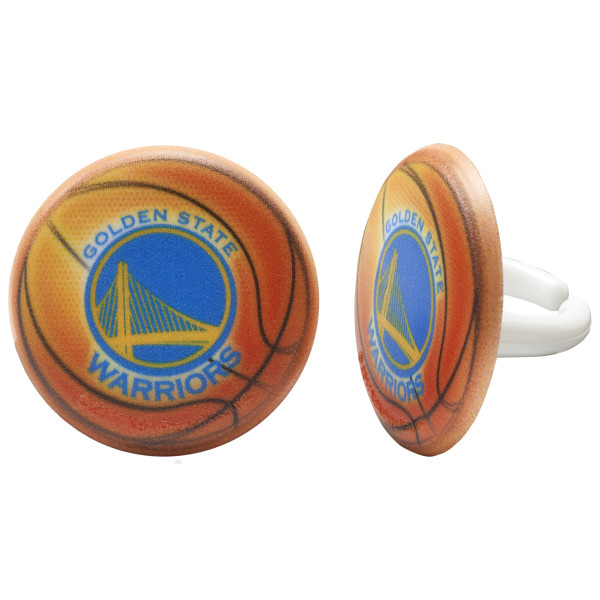 NBA Team Basketball Cupcake Rings