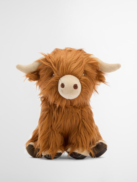 Highland Cow Dog Toy