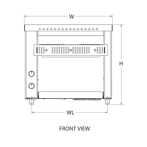 Engineering front view