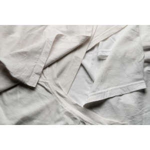 TWS125045, Textile Waste Supply, Reclaimed T-Shirt Wiper, 12"x12", White