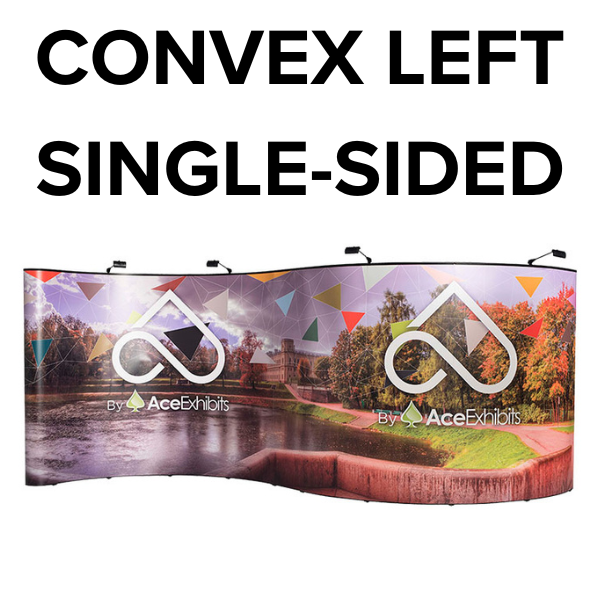 Single-Sided (Convex Left & End Caps Printed) Graphics