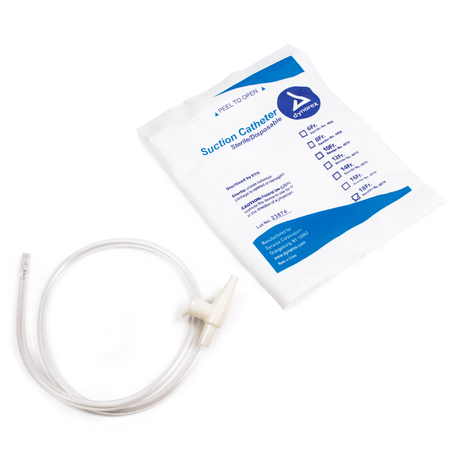 Suction Catheters Sterile - 18 Fr