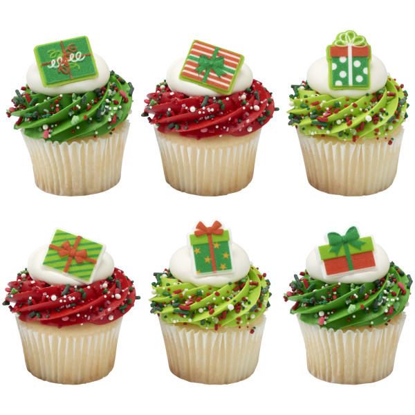 Festive Presents - Red 3 Free Dec-Ons® Decorations