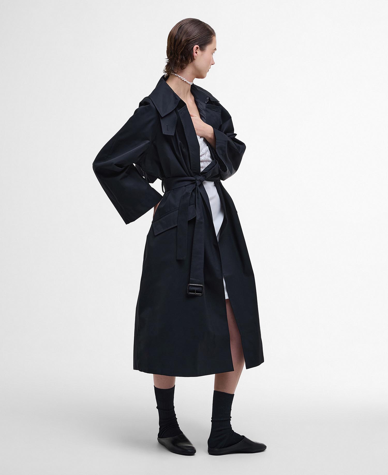 Trench impermeabile Harley Barbour The Edit by Alexa image number 1