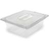 Carlisle, StorPlus, Polycarbonate Food Pan 1/2 Size, 4" Deep, Clear