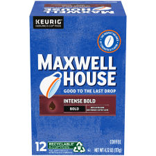 Maxwell House Intense Bold K-Cup Coffee Pods, 12 ct Box