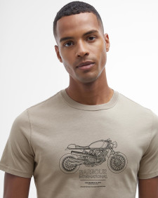 Morley Graphic T- Shirt Concrete