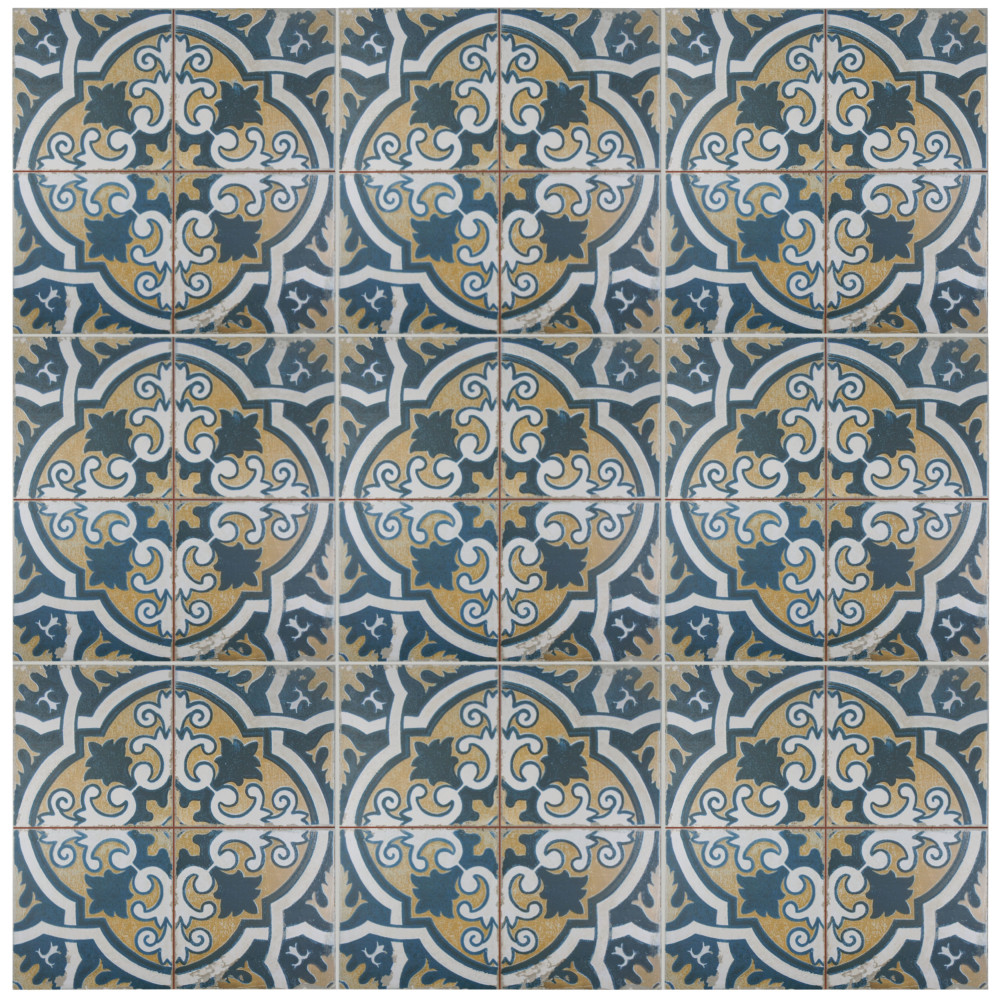 Kings Original Canarsie 17-5/8 in. x 17-5/8 in. Ceramic Floor and Wall Tile