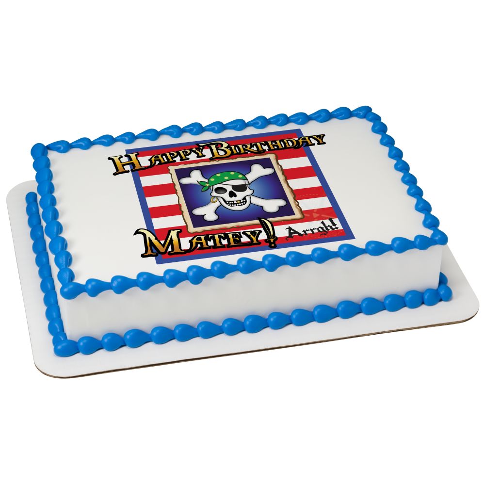 Image Cake Pirate Birthday