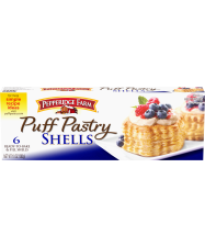 (10 ounces) Pepperidge Farm® Puff Pastry Shells, prepared according to package directions